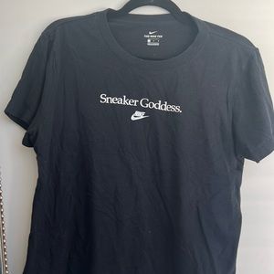 Sneaker Goddess Nike tee
